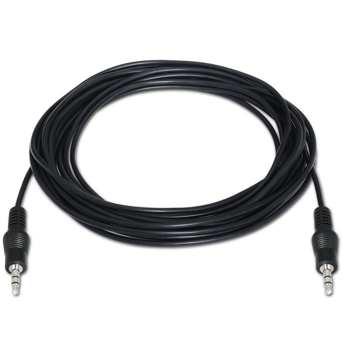 Aisens Cable de Audio Estéreo Jack 3.5mm Macho a Jack 3.5mm Macho 3m Negro A128-0143 Aisens Cable de Audio Estéreo Jack 3.5mm Macho a Jack 3.5mm Macho 3m Negro A128-0143